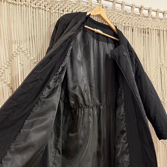 Qing Yi Boutique Women's Black Puffer Coat - Picture 9 of 11